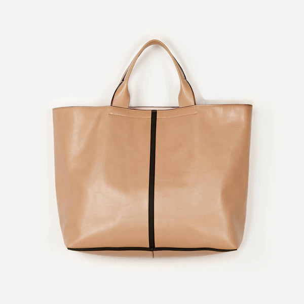 Track Tote - Almond